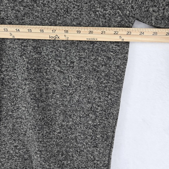 Eddie Bauer Pullover Sweater Mens XL Gray Radiator Fleece Mock Neck Snap Outdoor - Picture 5 of 11